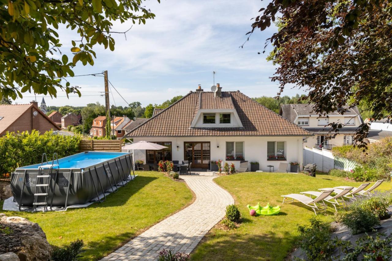 La Villa Des Coquelicots Duisans Bagian luar foto